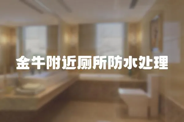 金牛附近廁所防水處理