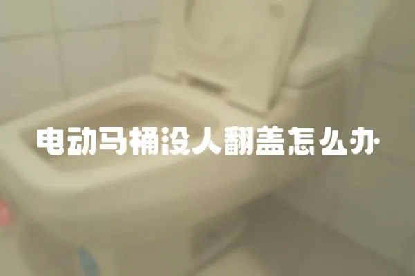 電動馬桶沒人翻蓋怎么辦