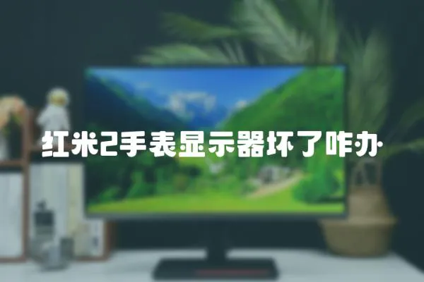 紅米2手表顯示器壞了咋辦