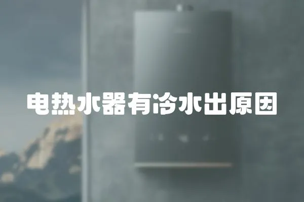 電熱水器有冷水出原因