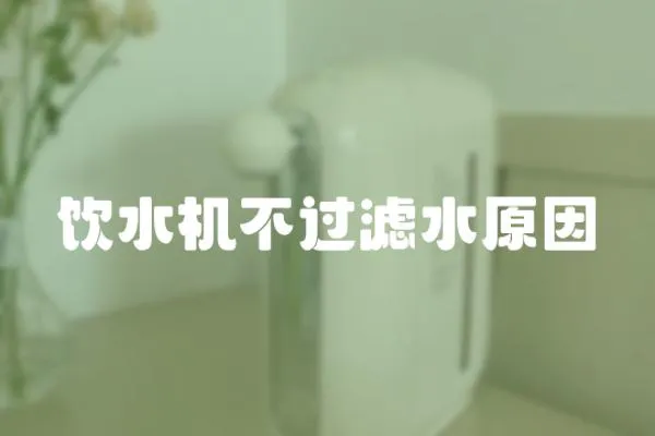 飲水機(jī)不過濾水原因