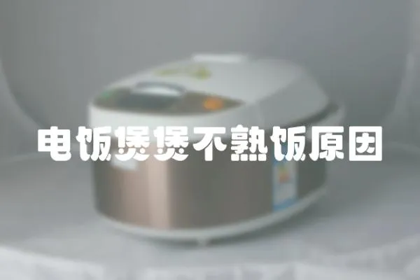 電飯煲煲不熟飯原因