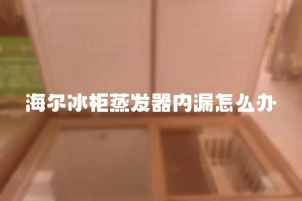 海爾冰柜蒸發(fā)器內(nèi)漏怎么辦