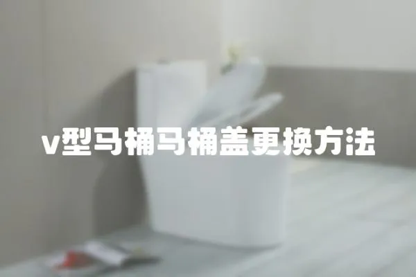 v型馬桶馬桶蓋更換方法