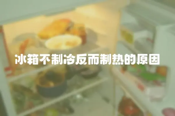 冰箱不制冷反而制熱的原因