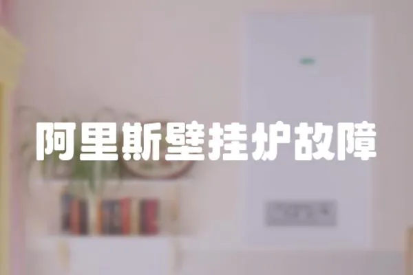 阿里斯壁掛爐故障