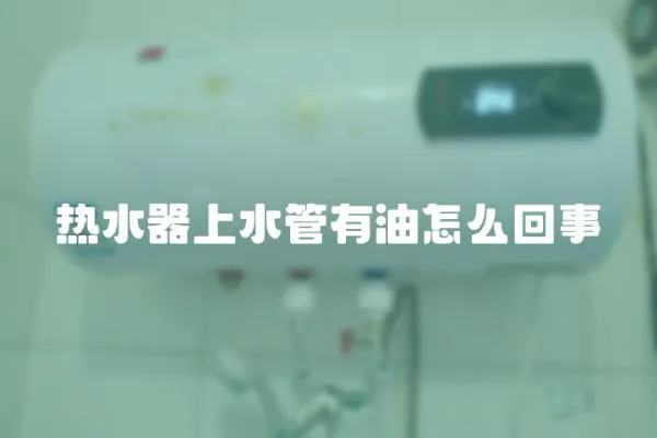 熱水器上水管有油怎么回事