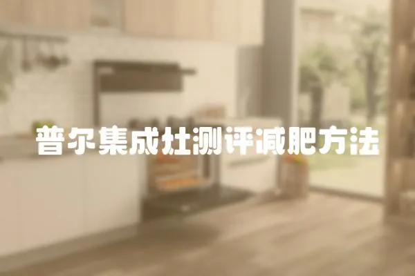 普爾集成灶測評減肥方法