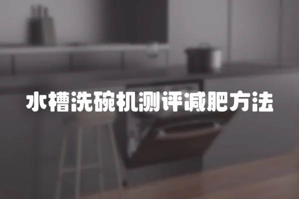 水槽洗碗機(jī)測評減肥方法