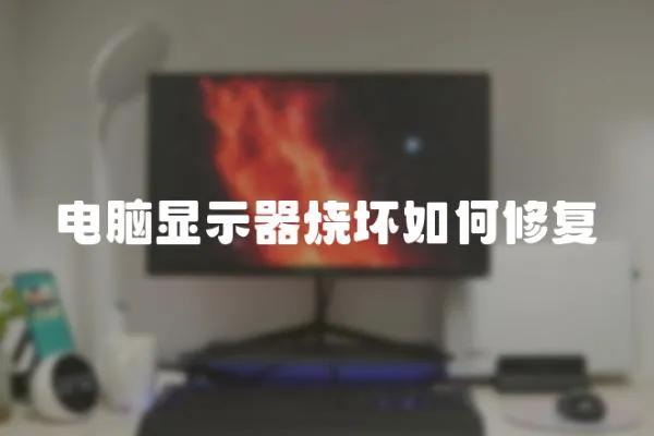 電腦顯示器燒壞如何修復