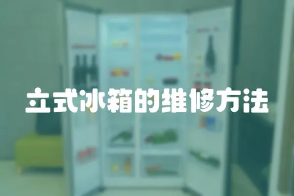 立式冰箱的維修方法