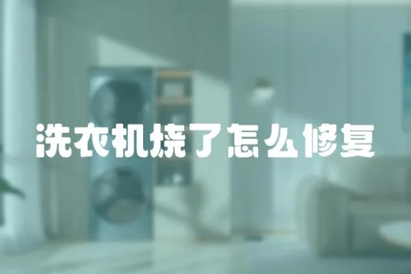 洗衣機(jī)燒了怎么修復(fù)