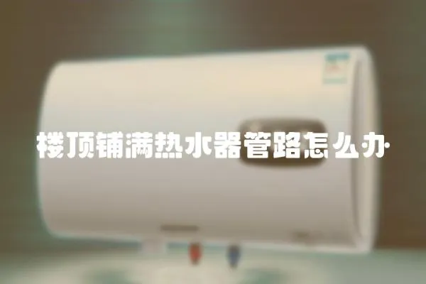 樓頂鋪滿熱水器管路怎么辦