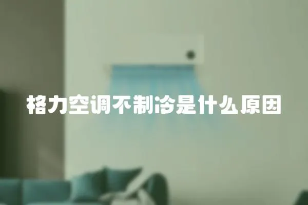 格力空調(diào)不制冷是什么原因