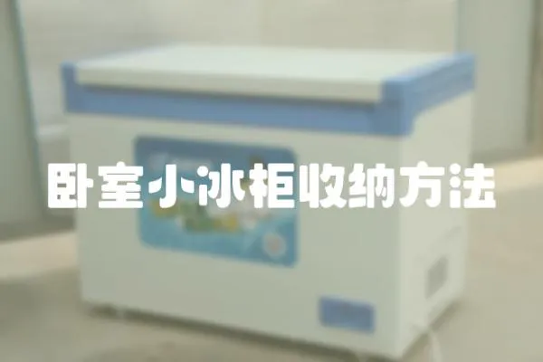 臥室小冰柜收納方法