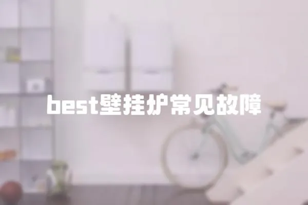 best壁掛爐常見故障