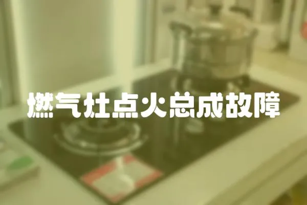 燃氣灶點火總成故障