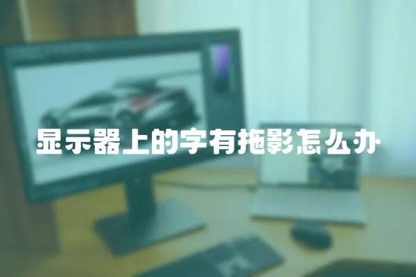 顯示器上的字有拖影怎么辦