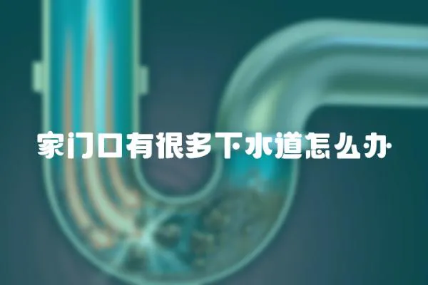 家門口有很多下水道怎么辦