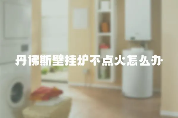 丹佛斯壁掛爐不點火怎么辦