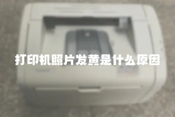 打印機照片發(fā)黃是什么原因