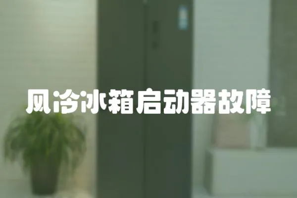 風(fēng)冷冰箱啟動(dòng)器故障