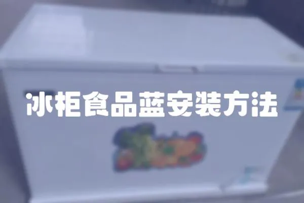 冰柜食品藍安裝方法