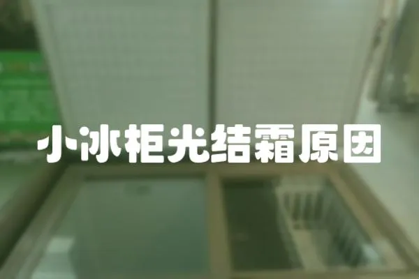 小冰柜光結(jié)霜原因