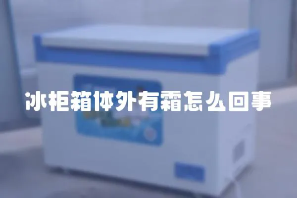 冰柜箱體外有霜怎么回事