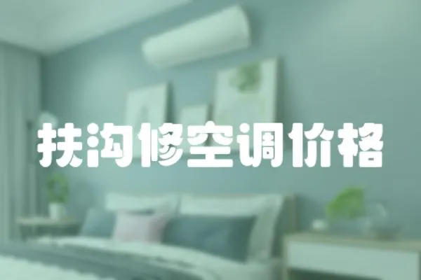 扶溝修空調價格