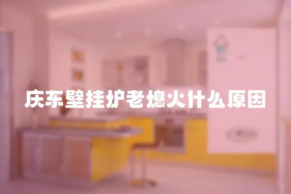 慶東壁掛爐老熄火什么原因