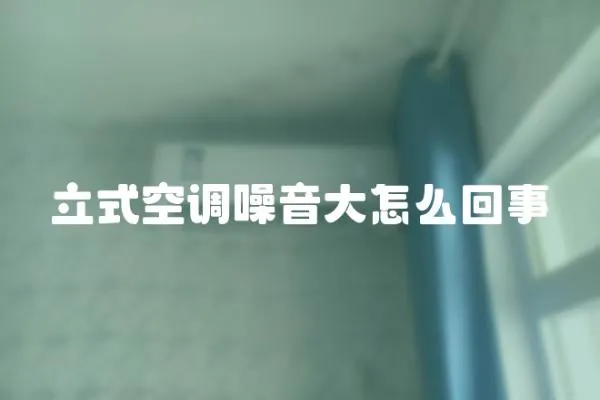 立式空調噪音大怎么回事