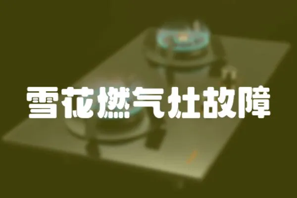 雪花燃?xì)庠罟收?></a></div>
                    <div   id=