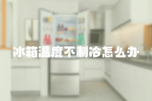冰箱溫度不制冷怎么辦