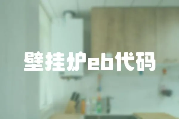 壁掛爐eb代碼