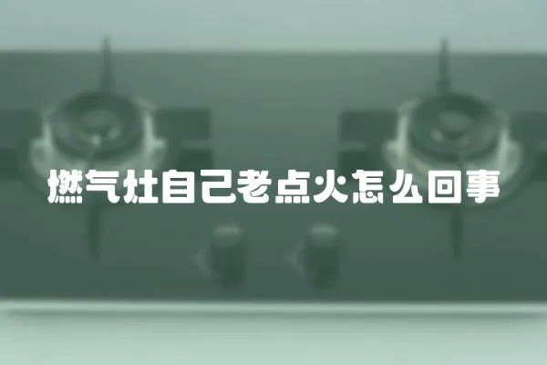 燃氣灶自己老點火怎么回事