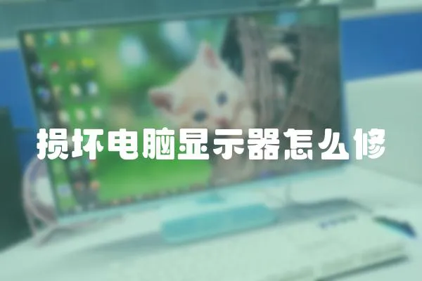 損壞電腦顯示器怎么修