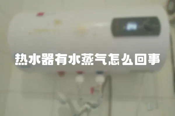 熱水器有水蒸氣怎么回事