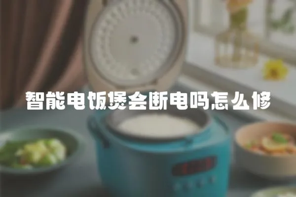智能電飯煲會斷電嗎怎么修