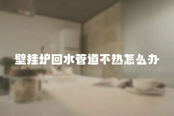 壁掛爐回水管道不熱怎么辦