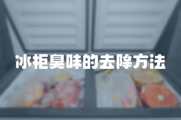 冰柜臭味的去除方法