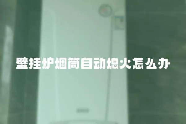 壁掛爐煙筒自動熄火怎么辦