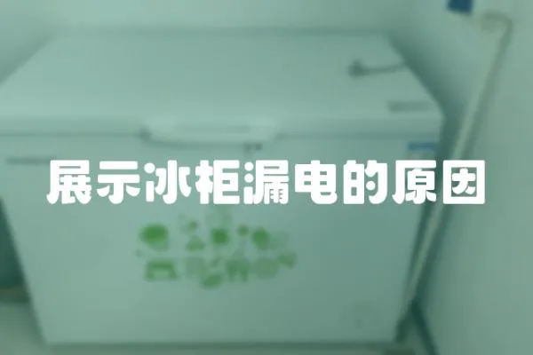 展示冰柜漏電的原因
