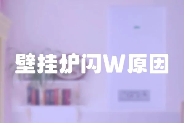 壁掛爐閃W原因