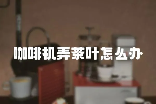 咖啡機弄茶葉怎么辦