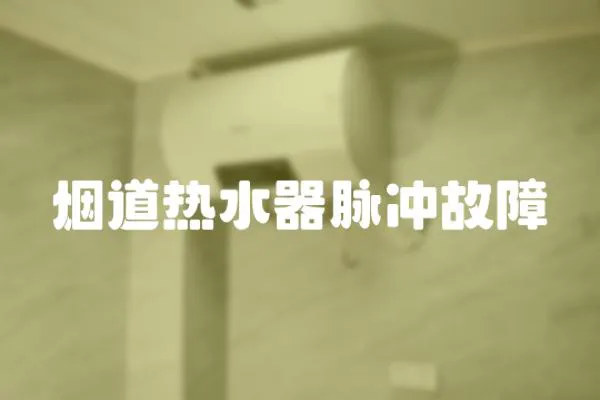 煙道熱水器脈沖故障
