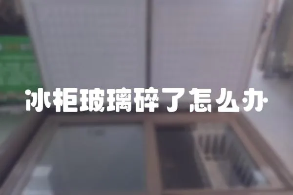 冰柜玻璃碎了怎么辦