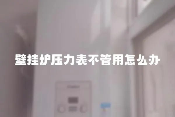 壁掛爐壓力表不管用怎么辦