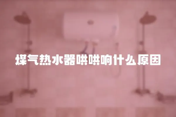 煤氣熱水器哄哄響什么原因