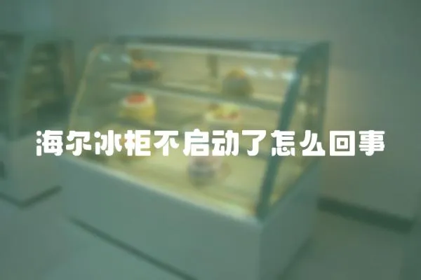 海爾冰柜不啟動了怎么回事